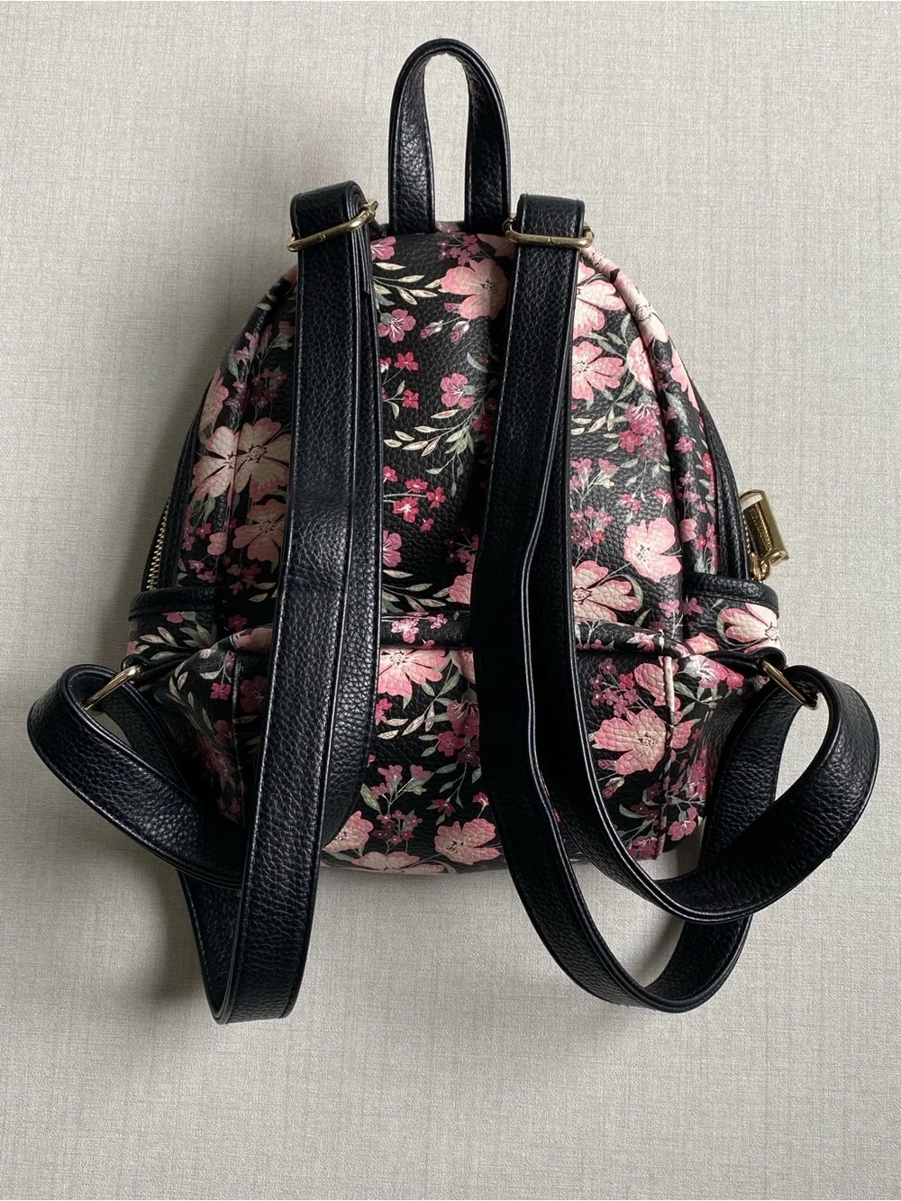 Steve Madden Pink Floral Mini Backpack
